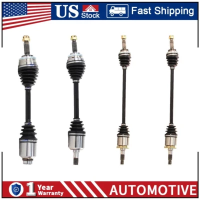 4 передних задних шарнирных вала оси CV для Eagle Talon 1998 1997 1996 1995 PA - Изображение 1 из 4