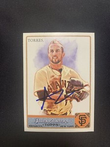 Andres Torres San Francisco Giants Signed 2011 Topps Allen & Ginter Card #103