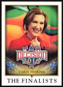 2016 Leaf Decision Carly Fiorina The Finalists #79