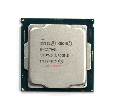 SR3WS 英特尔至强 E-2176G CPU 6 核 3.70GHz 12MB 80W LGA1151 服务器 处理器 — 第 1/2 张图片