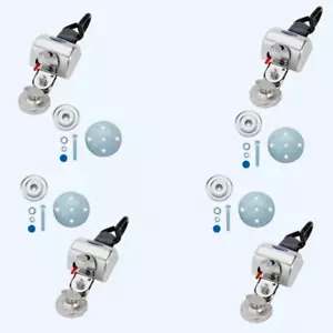 4 QRT Max RETRACTORS WITH SLIDE 'N CLICK FITTING | Q-8301-SC - Picture 1 of 1
