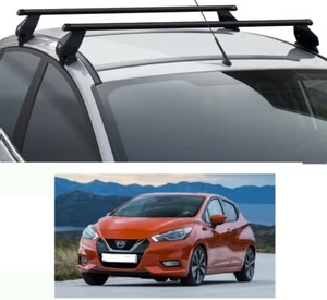 BARRE PORTATUTTO NISSAN MICRA ANNO 2020 OMOLOGATE E MADE IN ITALY - Foto 1 di 7