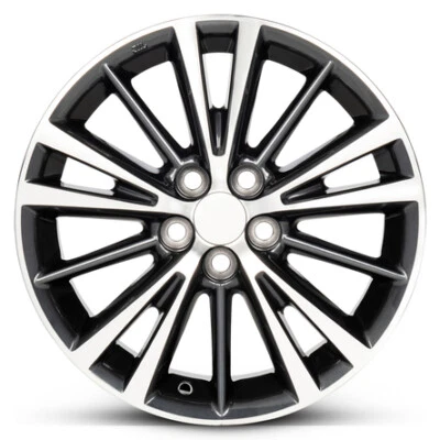 Новое колесо для 2014-2019 Toyota Corolla 16 дюймов обод из обработанного серого сплава - Изображение 1 из 4