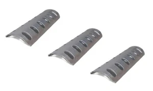 Meccano by Exacto 13mm radius Formed Girder 6 Holes in zinc x 3 (261c) - Picture 1 of 1