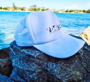 FROTHR Trucker Cap Hat Unisex Adjustable Mesh Baseball Snapback WHITE - Picture 1 of 4