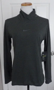 Nuevo con etiquetas Auténtico NIKE RUNNING AEROREACT Gris Para Mujer Manga Larga Camiseta Activa Talla L - Imagen 1 de 11
