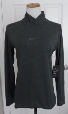 Nuevo con etiquetas Auténtico NIKE RUNNING AEROREACT Gris Para Mujer Manga Larga Camiseta Activa Talla L Foto 1 de 4