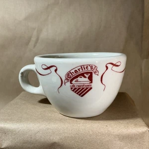 Vintage 1950er Charlie’s Cafe außergewöhnliche Kaffeetasse Sterling China INV-B3J12 - Bild 1 von 24