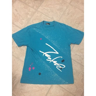 Futura Laboratories FL 2000 Teal Vintage Logo Tee Japan - Image 1 of 4