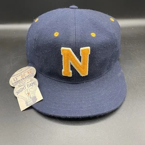 Cappello Ebbets Field Flannels Stazione Navale Grandi Laghi 7 1/8 Nuovo con etichette - Foto 1 di 12