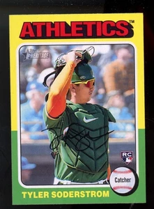 LOTE DE RADIOCONTROL TOPPS HERITAGE TYLER SODERSTROM 2024 (7) #471 Oakland Athletics - Imagen 1 de 1