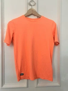 Decathlon Rash Vest, Orange, Short Sleeves, Olaian UPF 50, Age 14 - Picture 1 of 5