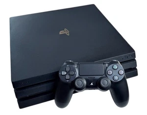 Sony PlayStation 4 mit Controller - PS4 Pro mit 1TB Jet Black | CUH-7216B - Bild 1 von 6