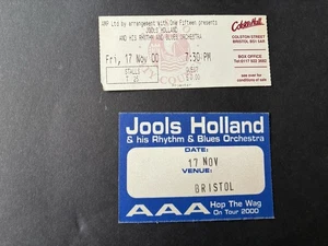 Jools Holland Ticket And Backstage Pass 2000 - Picture 1 of 3