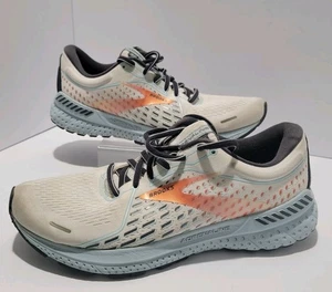 Brooks Adrenaline 21 Sneakers Uomo 11.5 Medium Bianco Scarpe da Corsa 120329B193 - Foto 1 di 11