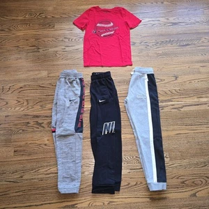 Nike & Champion Athletic Jogger Lot With Mix And Match Top Size Large - Picture 1 of 5