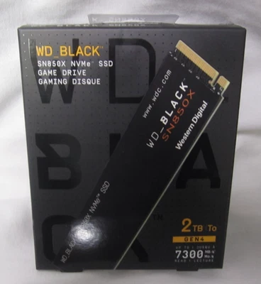 WD_BLACK 2TB SN850X NVMe Internal Gaming SSD Gen4 - Image 1 of 4