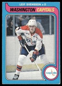 1979-80 O-Pee-Chee Leif Svensson Rookie Washington Capitals #374 - Picture 1 of 2
