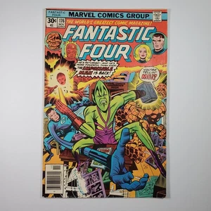 Marvel Comics Fantastic Four #176 VF Key Issue Cameo Appear Stan Lee Jack Kirby - Picture 1 of 8
