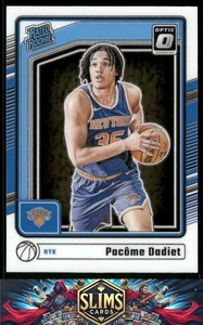 2024-25 Donruss Optic New York Knicks Pacome Dadiet #264 Rookie - Bild 1 von 2
