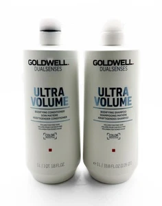 Goldwell Dualsenses Ultra Volume Bodifying Shampoo And Conditioner Combo 1000ml - Picture 1 of 2