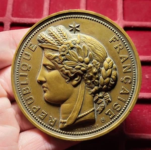 #108-23 ~ Assemblée Nationale 1879 - 196g Médaille 勋章 - Imagen 1 de 4