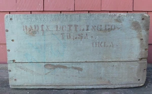 Antike Radix Bottling Co.Tulsa Oklahoma, Kiste Anfang 1900 - Bild 1 von 6