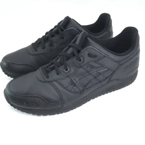 Asics Gel-Lyte III OG 1201A257 Tenis Zapatillas Zapatos Triple Negro Para Hombre Talla 13 - Imagen 1 de 13