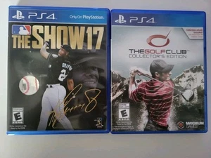 PS4 Sports Game Lot of 2 Games  MLB The Show, The Golf Club - Picture 1 of 1
