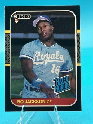 Donruss Bo Jackson 1987 #35 novato Foto 1 de 2