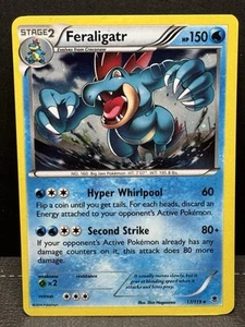 2014 XY - Phantom Forces Feraligatr Reverse Holo Pokemon Card #17 - Picture 1 of 3