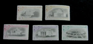 ROMANIA - SCOTT# 1282-1286 - MNH - CAT VAL $14.00 - Picture 1 of 2