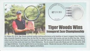 6° Cachets Tiger Woods wins Inaugural Zozo Golf Championship in Japan - Picture 1 of 1