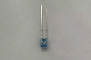 (50) GM GMC Chevy 3MM CUBE LED Interior Climate Control Switch Light Bulbs BLUE - Foto 1 di 2