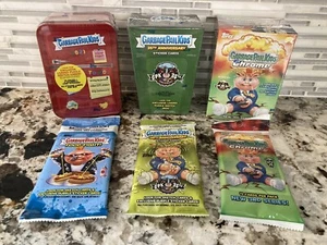 Garbage Pail Kids Chrome 3 Food Fight 35th Anniversary Blaster Tin & Pack LOT - Picture 1 of 1