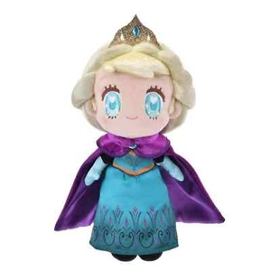 Japan Tokyo Disney Store Elsa Plush Toy TINY FROZEN Coronation DISNEY FROZEN - Picture 1 of 4