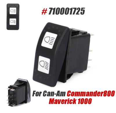 High Low Light Switch For Can-Am Commander 800 800R 1000 Maverick MAX 710001725 - Image 1 of 4