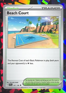 Beach Court 167/198 (Build Your Deck or Playset) Scarlet & Violet Base Set NM - Picture 1 of 1
