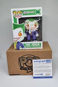 JOHN DIMAGGIO Signed Funko Pop #06 The Joker (Batman) + quote & ACOA - Picture 1 of 9