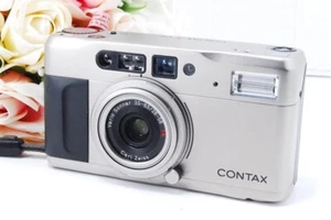 Contax TVS Point & Shoot 35mm Film Camera Vario Sonnar 28-56mm F3.5-6.5T f/s - Picture 1 of 4