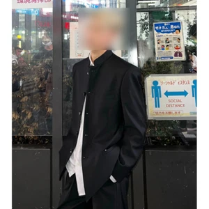 Neu Herren Chinesischer Stil Tunika Anzug Herbst Jacke Freizeit Blazer Langarm Mäntel - Bild 1 von 10