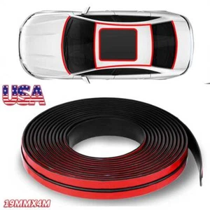 4M Weather Seal Rubber Strip Car Windshield Trim Edge Molding Protector Guard - Picture 1 of 13