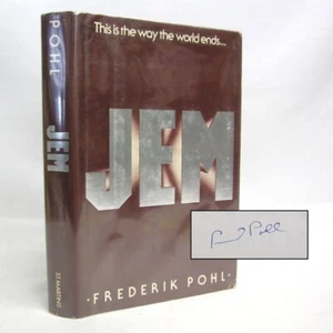 Jem SIGNED by Frederick Pohl 1979 First Edition St Martin's Press - Picture 1 of 10