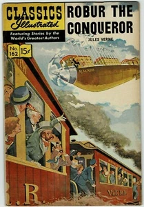 CLASSICS ILLUS Comic ROBUR THE CONQUEROR # 162 (MAI 1961) EXC ++ HRN # 162 - Bild 1 von 2