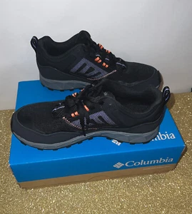 Columbia Flow District Hiking Shoes Women's Size 8 Black Grey BL0164-010 Trail - Picture 1 of 15