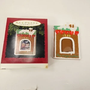 Hallmark Keepsake Ornament PARA MI ABUELA Portafotos 1995 IOB QBK02 - Imagen 1 de 10