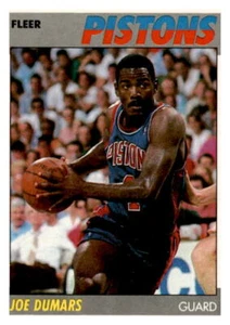 1987 Fleer #31 Joe Dumars Nm - Bild 1 von 2