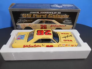 #26 Junior Johnson Holly Farms AUTOGRAPHED 1965 Ford Galaxie University racing - Picture 1 of 14
