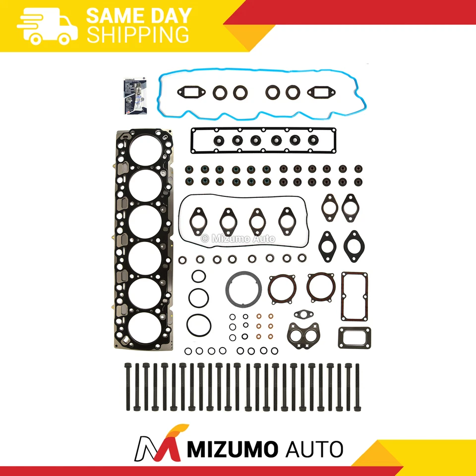 头垫圈螺栓套装适合 6.7 康明斯 07-12 道奇 Ram 2500 3500 4500 5500 — 第 1/4 张图片