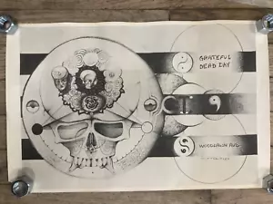 Póster único GRATEFUL DEAD DAY Wittenberg College de colección 1969 - Imagen 1 de 10